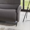 Canapé 3 places 197 cm en tissu CUMULY COMFORT 4051 avec 2 relax manuels de la marque HIMOLLA
