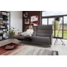 Canapé 3 places 197 cm en tissu CUMULY COMFORT 4051 avec 2 relax électriques de la marque HIMOLLA