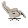 Stelvio, fauteuil relax - électrique - pied graphite - appui-tête électrique - Enzo champagne - Henders and Hazel