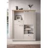 Highboard CADMUS avec 2 portes, 2 tiroirs et 3 niches
