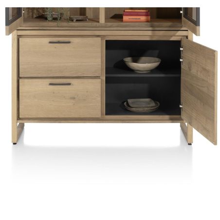 Nystead, parti basse 140 cm. - 1-porte + 2-tiroirs - Henders and Hazel