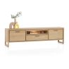 Nystead, buffet bas 210 cm. - 2-portes + 1-tiroir + 1-niche (+ LED) - Henders and Hazel