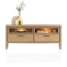 Nystead, buffet bas 140 cm. - 2-tiroirs + 2-niches (+ LED) - Henders and Hazel
