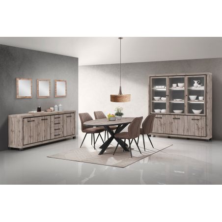 Miroir carré CONSTANCE 55 cm