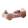 Lit voiture Princesse 90x200 cm rose