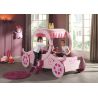 Lit carrosse de princesse Funny 90x200 cm rose