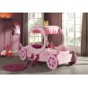 Lit carrosse de princesse Funny 90x200 cm rose