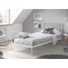 Lit enfant Alicia 90x200 cm blanc