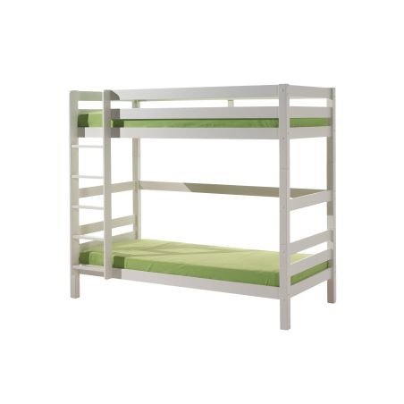 Lit superposé Piny blanc H 180 cm