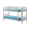 Lit superposé Piny blanc H 140 cm