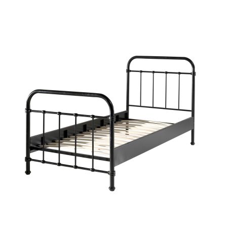 Lit enfant Chicago 90x200 cm noir