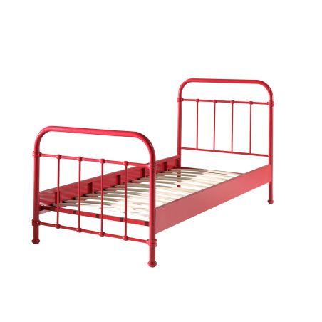 Lit enfant Chicago 90x200 cm rouge
