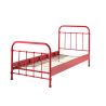 Lit enfant Chicago 90x200 cm rouge