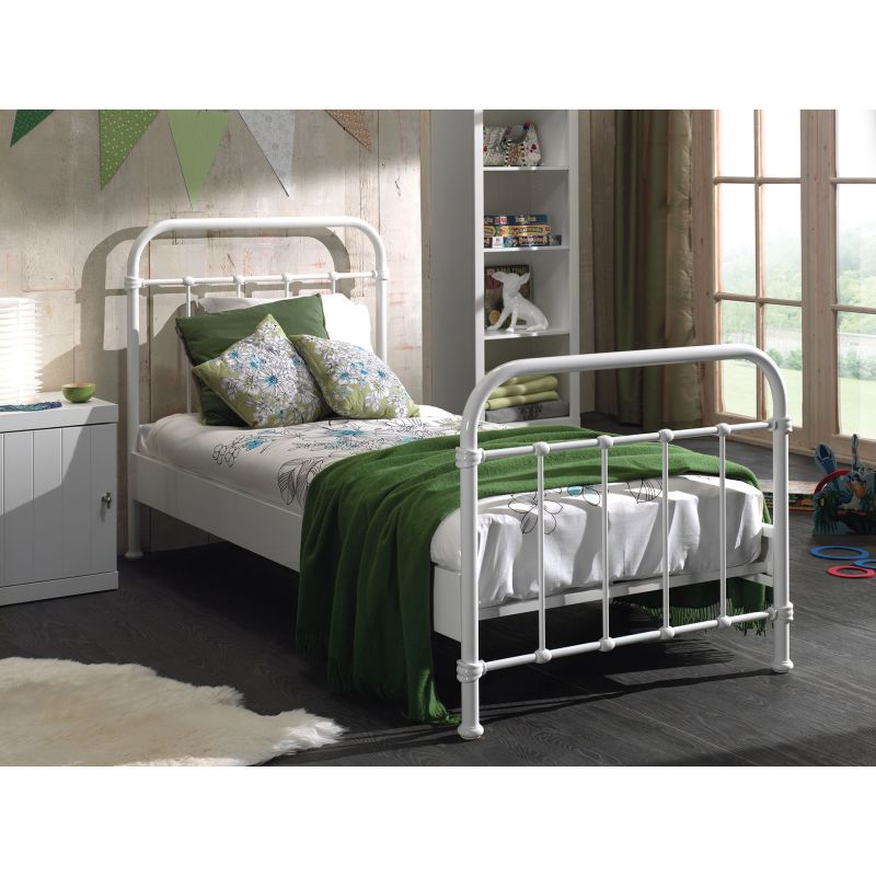 Lit enfant Chicago 90x200 cm blanc