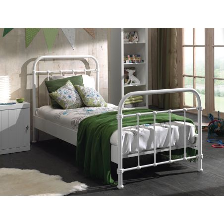 Lit enfant Chicago 90x200 cm blanc