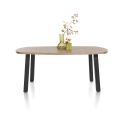 Pavarotti, table 180 x 108 cm - 4 pieds métal - Henders and Hazel
