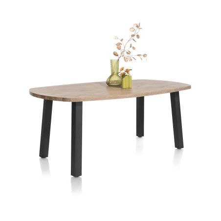 Pavarotti, table 180 x 108 cm - 4 pieds métal - Henders and Hazel