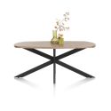 Pavarotti, table 180 x 108 cm - pied central metal - Henders and Hazel