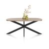 Pavarotti, table 180 x 108 cm - pied central metal - Henders and Hazel