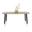 Pavarotti, table 210 x 108 cm - 4 pieds métal - Henders and Hazel