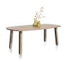 Pavarotti, table 210 x 108 cm - 4 pieds métal avec accents bois - Henders and Hazel