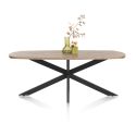 Pavarotti, table 210 x 108 cm - pied central métal - Henders and Hazel