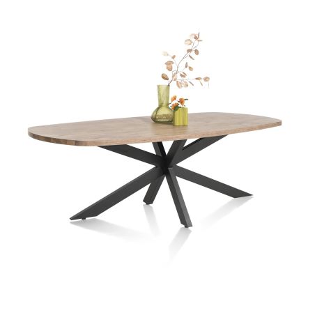Pavarotti, table 210 x 108 cm - pied central métal - Henders and Hazel