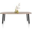 Pavarotti, table 240 x 108 cm - 4 pieds métal - Henders and Hazel