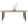 Pavarotti, table 240 x 108 cm - 4 pieds métal - Henders and Hazel