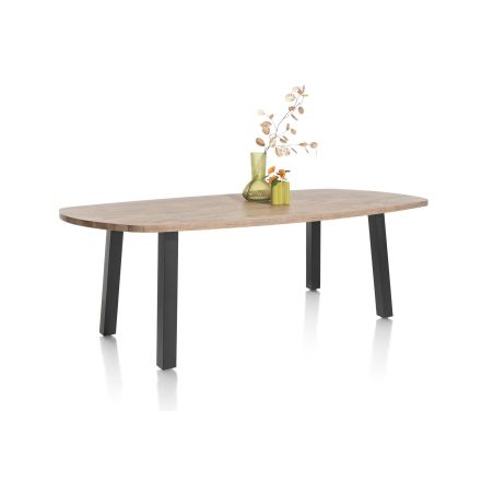 Pavarotti, table 240 x 108 cm - 4 pieds métal - Henders and Hazel