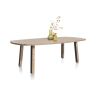 Pavarotti, table 240 x 108 cm - 4 pieds métal avec accents bois - Henders and Hazel