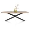 Pavarotti, table 240 x 108 cm - pied central en métal - Henders and Hazel