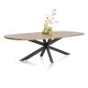 Pavarotti, table 240 x 108 cm - pied central en métal - Henders and Hazel