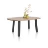 Pavarotti, table 150 x 120 cm - oval - 4 pieds métal - Henders and Hazel
