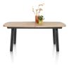 Pavarotti, table à rallonge 190 (+ 60) x 110 cm - 4 pieds métal - Henders and Hazel