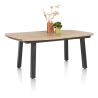 Pavarotti, table à rallonge 190 (+ 60) x 110 cm - 4 pieds métal - Henders and Hazel