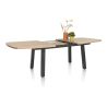Pavarotti, table à rallonge 190 (+ 60) x 110 cm - 4 pieds métal - Henders and Hazel
