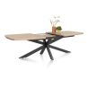 Pavarotti, table à rallonge 190 (+ 60) x 110 cm - pied central métal - Henders and Hazel