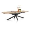 Pavarotti, table à rallonge 190 (+ 60) x 110 cm - pied central métal - Henders and Hazel