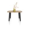 Pavarotti, table de bar 130 x 110 cm (hauteur: 92 cm) - 4 pieds métal - Henders and Hazel