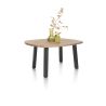 Pavarotti, table de bar 130 x 110 cm (hauteur: 92 cm) - 4 pieds métal - Henders and Hazel