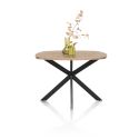 Pavarotti, table de bar 130 x 110 cm (hauteur: 92 cm) - pied central métal - Henders and Hazel