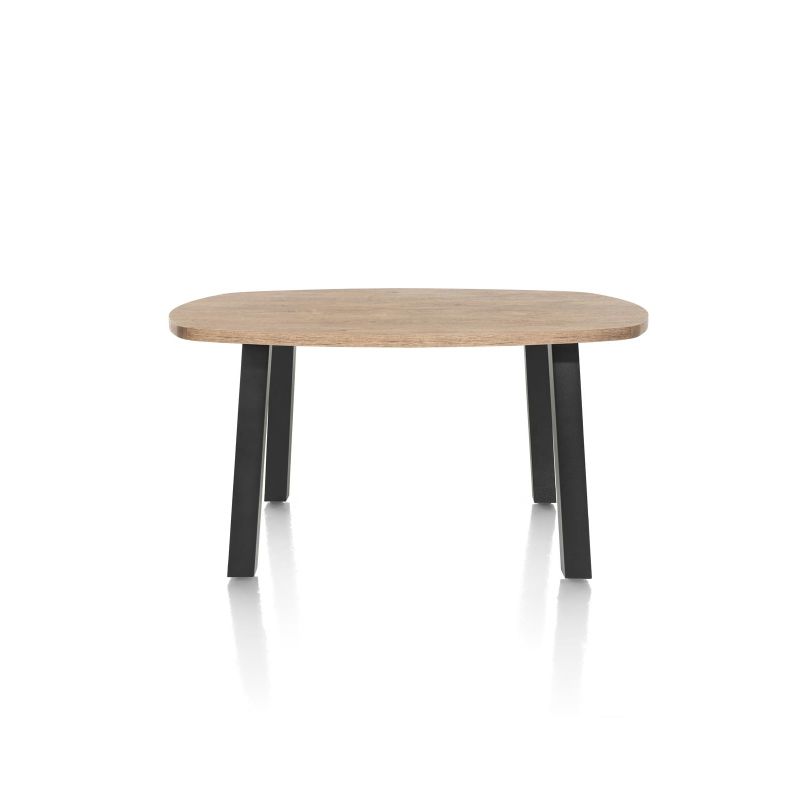 Pavarotti, table de bar 150 x 120 cm (hauteur: 92 cm) - 4 pieds métal - Henders and Hazel