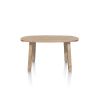 Pavarotti, table de bar 150 x 120 cm (hauteur: 92 cm) - 4 pieds métal avec accents bois - Henders and Hazel