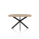 Pavarotti, table de bar 150 x 120 cm (hauteur: 92 cm) - pied central métal - Henders and Hazel