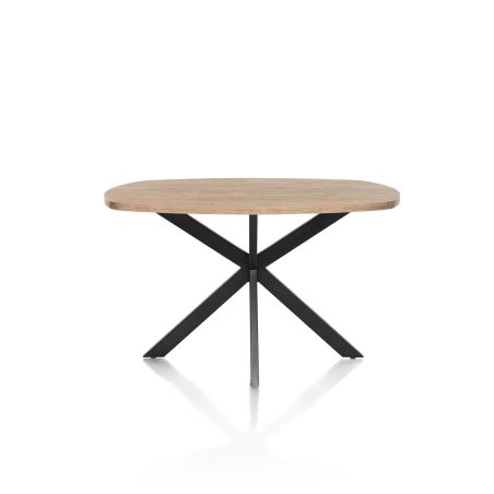 Pavarotti, table de bar 150 x 120 cm (hauteur: 92 cm) - pied central métal - Henders and Hazel