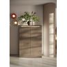 Buffet haut 2 portes CRONOS BRONZE MERCURE avec LED inclus