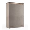 Buffet haut 2 portes CRONOS BRONZE MERCURE avec LED inclus