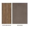 Buffet haut 2 portes CRONOS BRONZE MERCURE avec LED inclus
