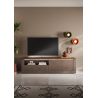 Meuble TV 210 cm CRONOS BRONZE MERCURE avec LED inclus